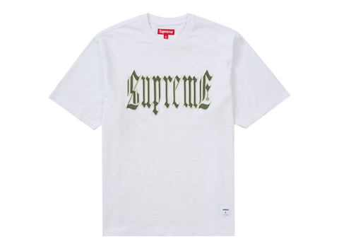 Supreme Old English S/S Top (SS24) White (Pre-Owned)