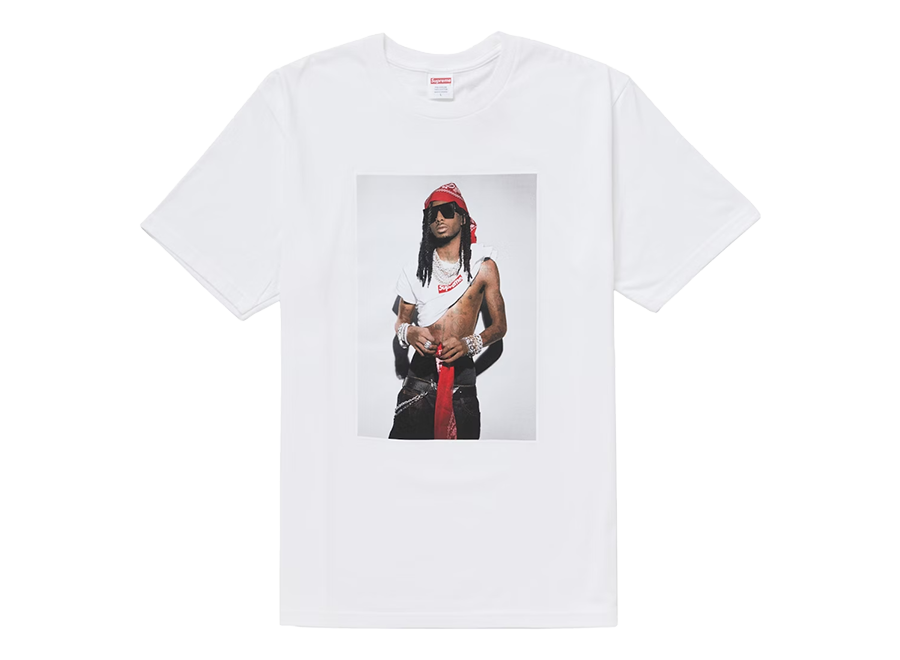 Supreme Playboi Carti Tee White (Pre-Owned)