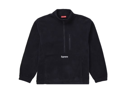 Supreme Polartec Half Zip Pullover (FW21) Black (Pre-Owned)