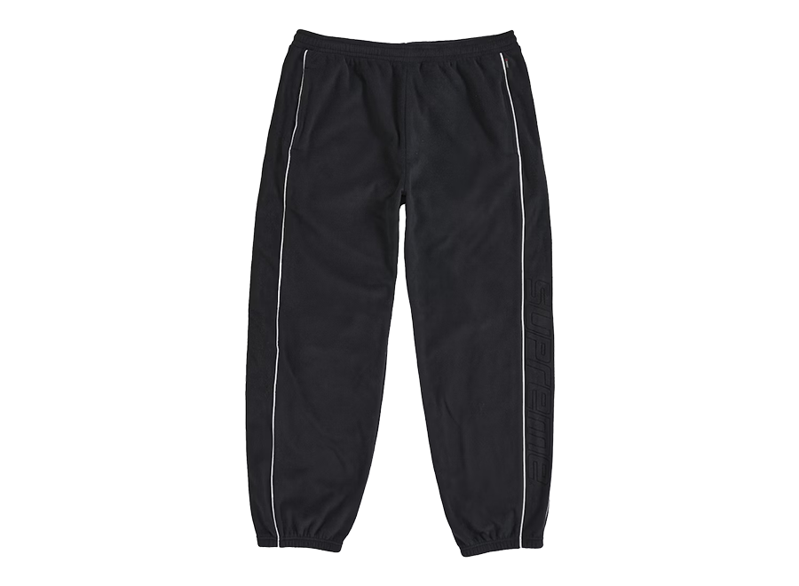 Supreme Polartec Reflective Piping Pants Black