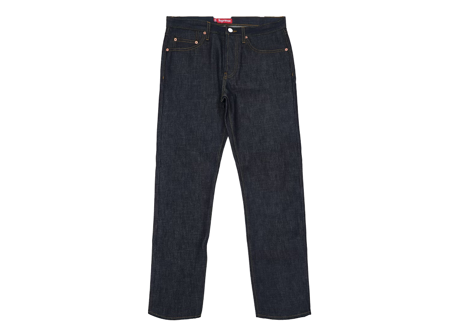 Supreme Rigid Slim Jeans Indigo