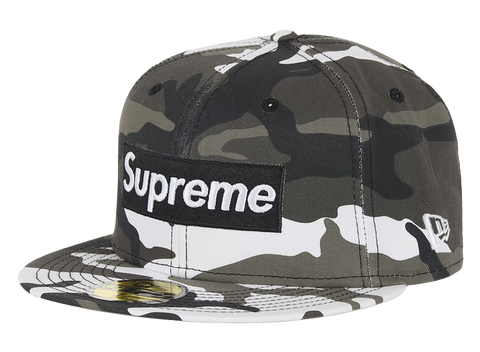 Supreme Box Logo New Era 59 Fifty Fitted Hat Snow Camo