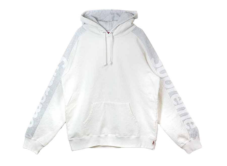 Supreme Sideline Hooded Sweatshirt White