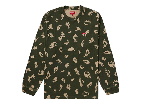 Supreme Small Box L/S Tee (FW21) Olive Russian Camo (Pre-Owned)