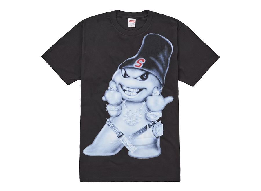 Supreme Snowman Tee Black (Pre-Owned)