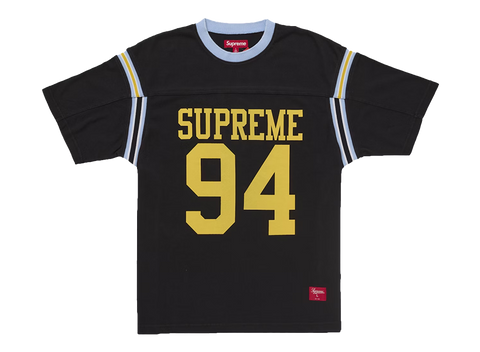 Supreme Split S/S Football Top Black (Pre-Owned)