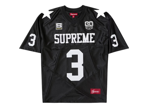 Supreme Star Football Jersey Black (Pre-Owned)