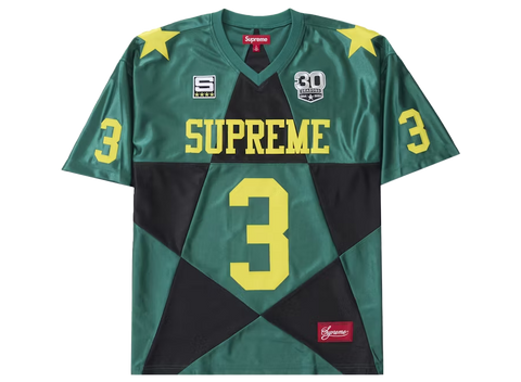 Supreme Star Football Jersey Dark Green