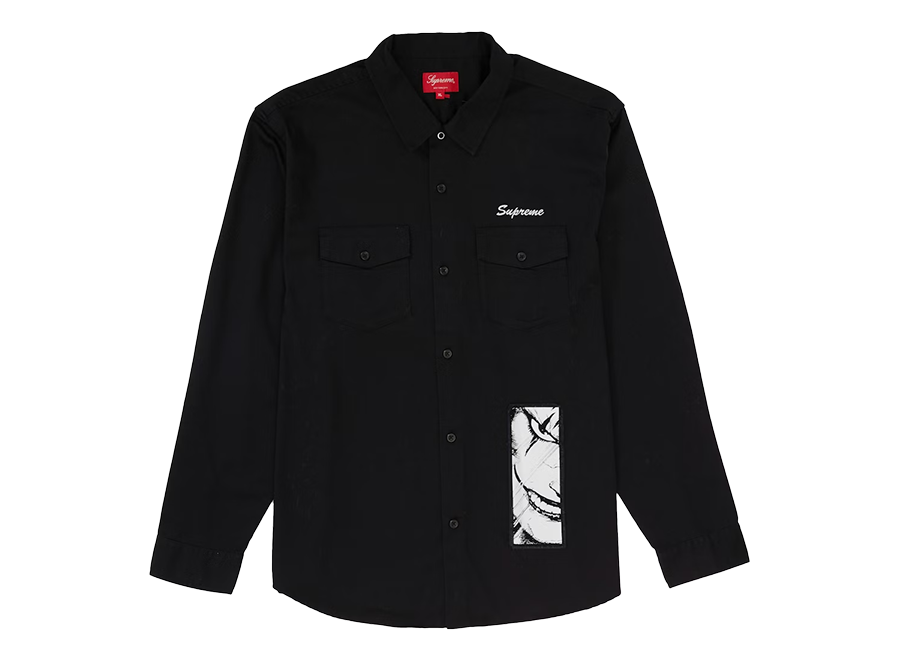 Supreme The Crow Work Shirt Black (Pre-Owned)