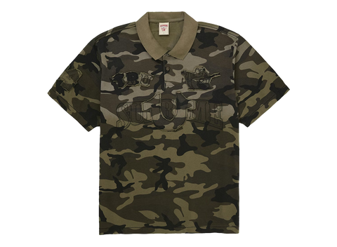 Supreme True Religion Applique Polo Olive Camo (Pre-Owned)
