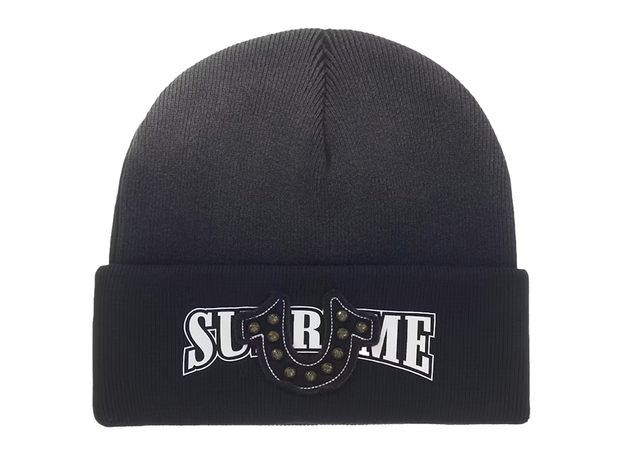 Supreme True Religion Beanie (FW25) Black