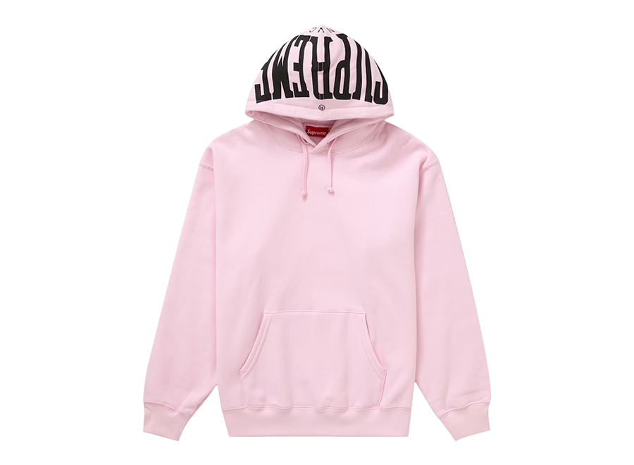 Supreme Warmup Hooded Sweatshirt Light Pink