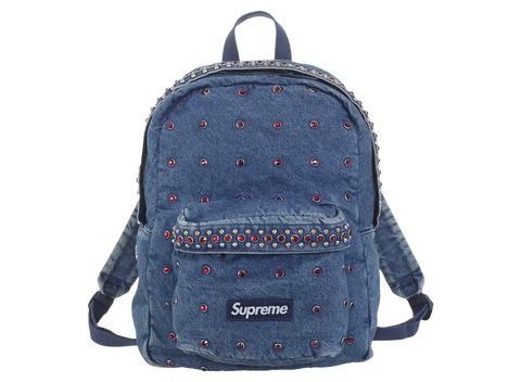 Supreme b.b. Simon Denim Backpack Washed Indigo