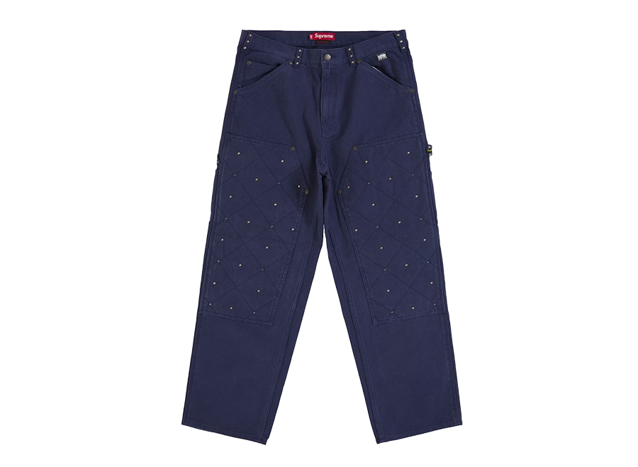 Supreme b.b. Simon Quilted Double Knee Painter Pant Navy (Pre-Owned)