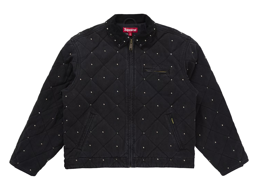 Supreme b.b. Simon Quilted Work Jacket Black