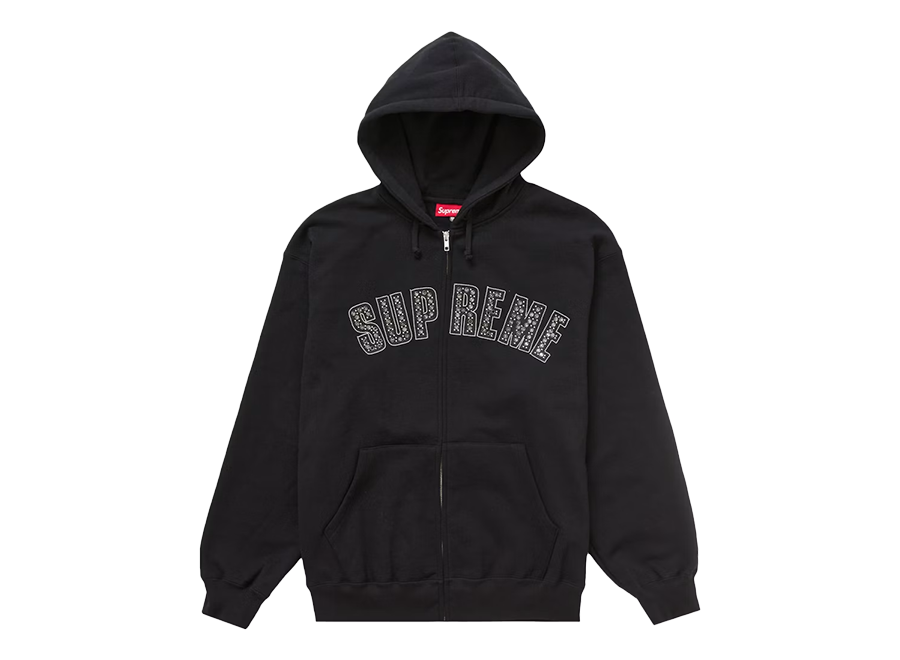 Supreme b.b. Simon Zip Up Hooded Sweatshirt Black (Pre-Owned)