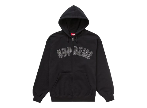 Supreme b.b. Simon Zip Up Hooded Sweatshirt Black (Pre-Owned)