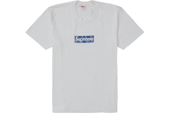 Supreme Bandana Box Logo Tee White