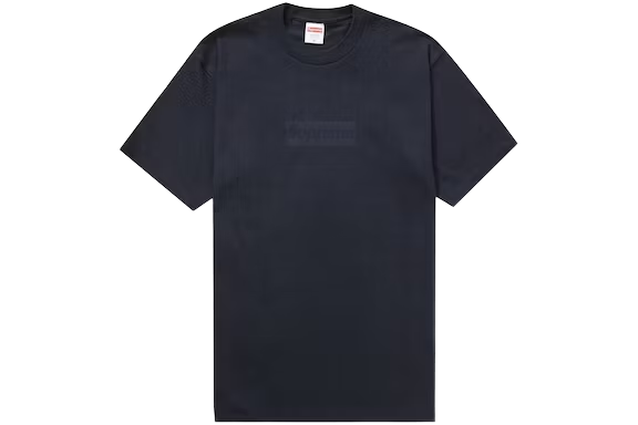 Supreme Tonal Box Box Logo Tee Navy