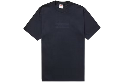 Supreme Tonal Box Box Logo Tee Navy