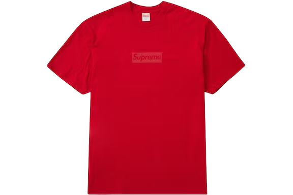 Supreme Tonal Box Logo Tee Red