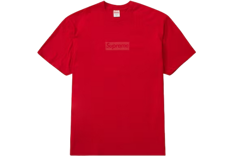 Supreme Tonal Box Logo Tee Red