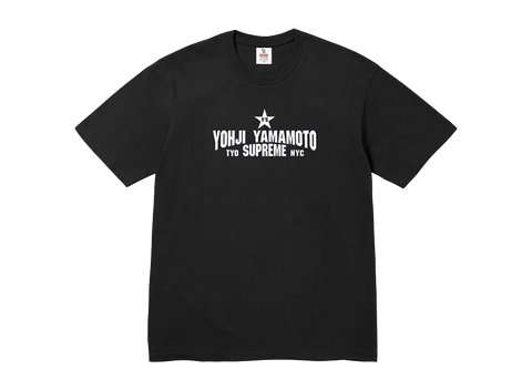 Supreme Y's by Yohji Yamamoto Star Tee Black (Pre-Owned)