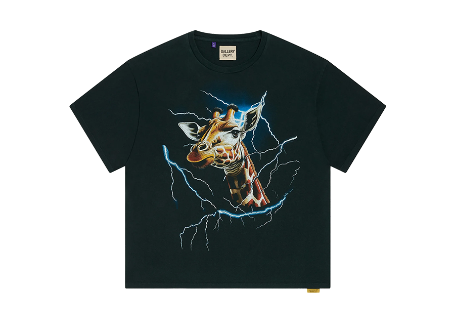 Galley Dept Theme Park T-Shirt Vintage Black (Pre-Owned)