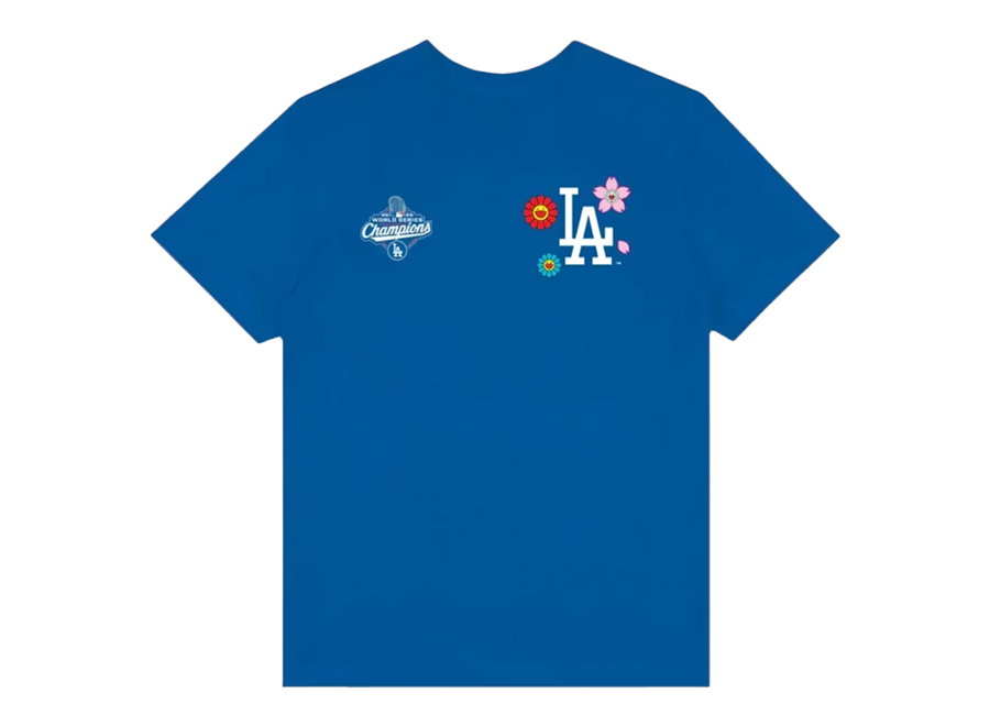 Takashi Murakami Fanatics x Los Angeles Dodgers World Series 2025 Champs T-Shirt Blue