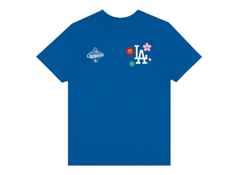 Takashi Murakami Fanatics x Los Angeles Dodgers World Series 2025 Champs T-Shirt Blue