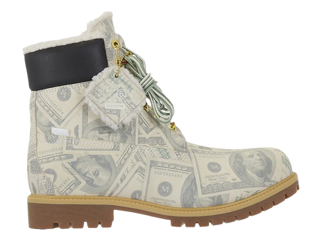 Timberland 6" Premium Waterproof Boot Supreme x MM6 Maison Margiela $100 Bills