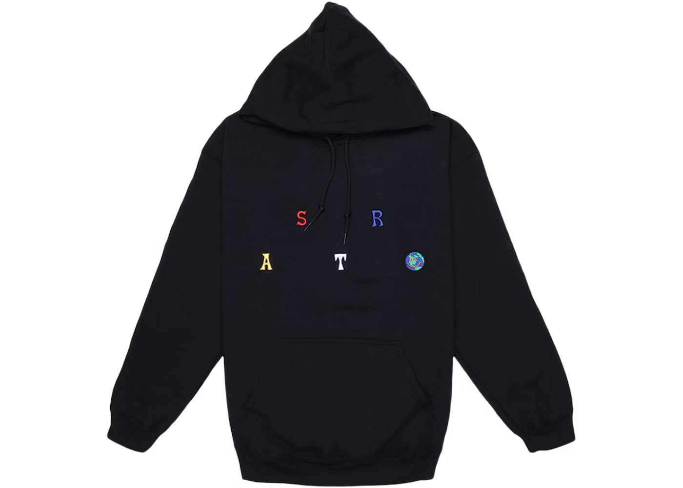 Travis Scott Astroworld Scattered HoodieBlack