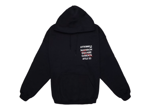 Travis Scott Astroworld MSG Rotten Apple Hoodie Black (Pre-Owned)
