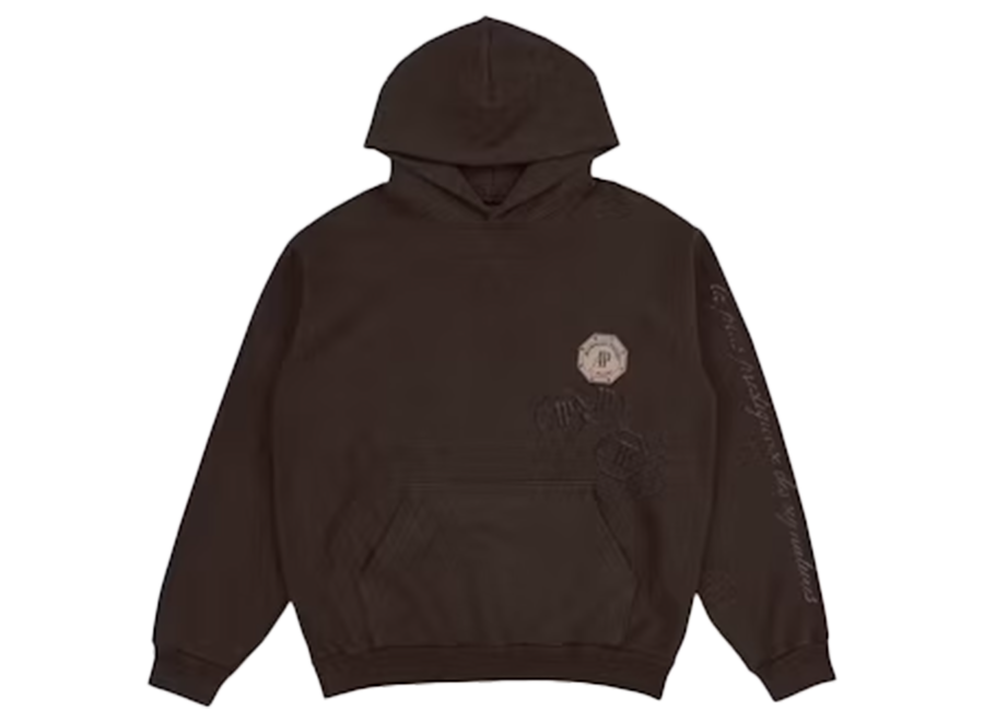 Travis Scott CJ x Audemars Piguet Emblem Hoodie Dark Brown