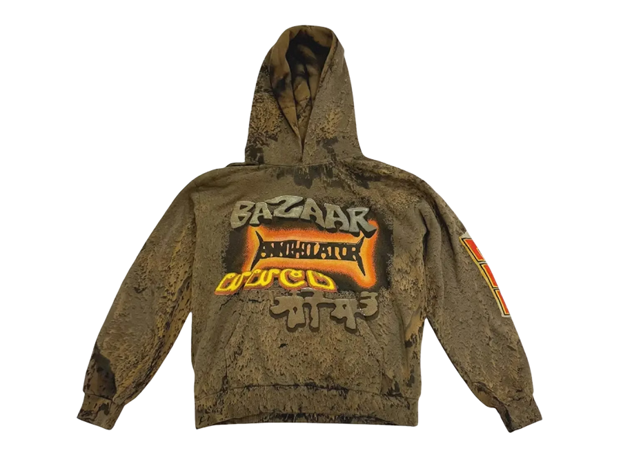 Travis Scott Cactus Jack x CPFM Bazaar Hoodie Tan
