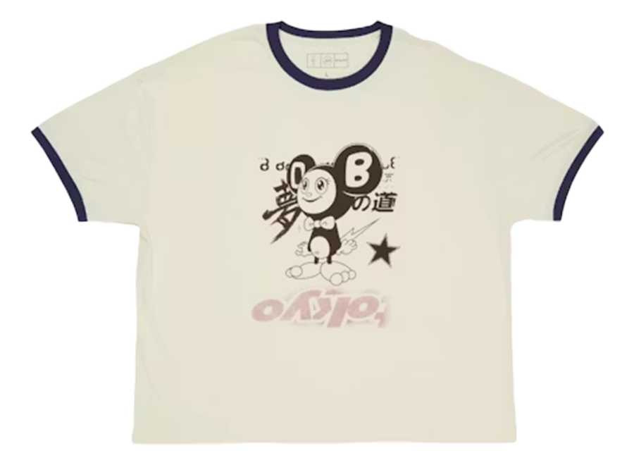 Travis Scott Cactus Jack x Fragment x Takashi Murakami Tokyo Ringer Tee (Pre-Owned)