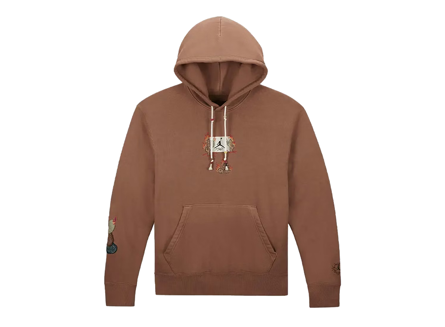 Travis Scott x Jordan Flight Graphic Hoodie Archaeo Brown (Pre-Owned)