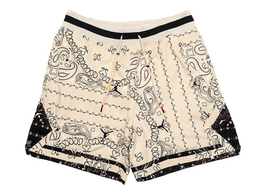 Travis Scott x Jordan Paisley Shorts Orewood (Pre-Owned)
