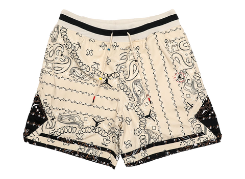 Travis Scott x Jordan Paisley Shorts Orewood (Pre-Owned)