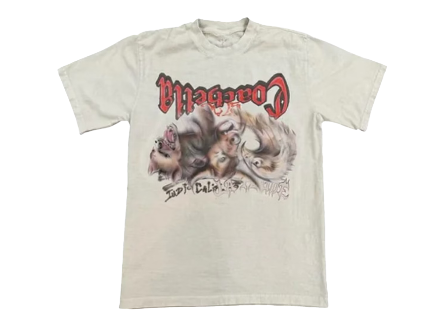 Travis Scott Coachella 2025 Echoes in the Dust Tee White