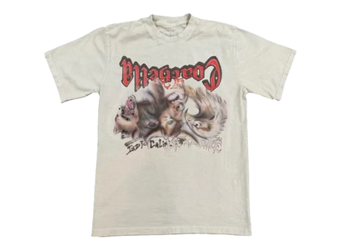 Travis Scott Coachella 2025 Echoes in the Dust Tee White