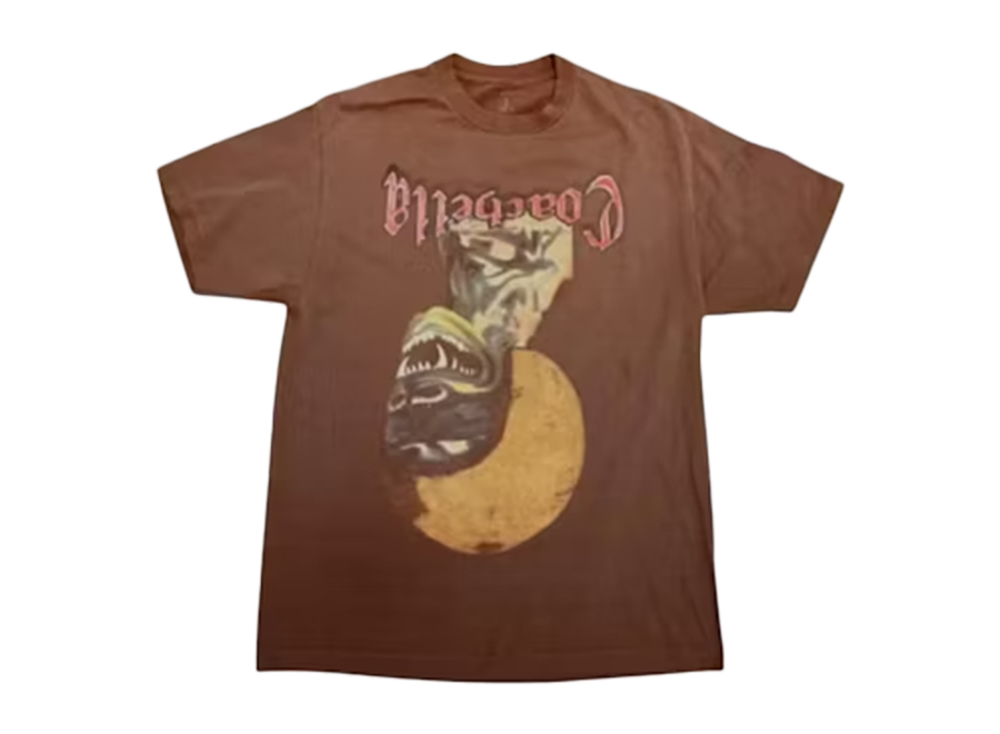 Travis Scott Coachella 2025 Nightshow Tee Brown