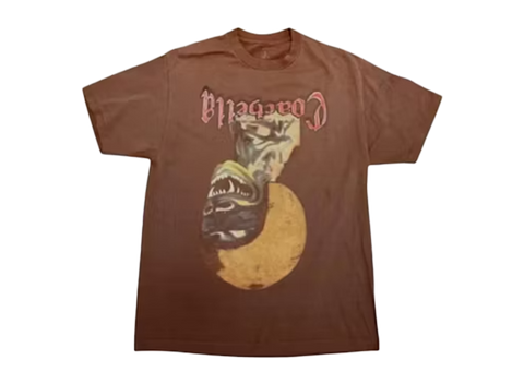Travis Scott Coachella 2025 Nightshow Tee Brown