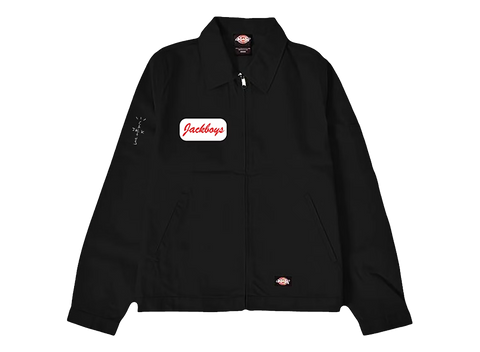 Travis Scott JACKBOYS Work Jacket Black
