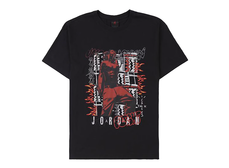 Travis Scott MJ 2 Tee Black