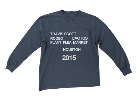 Travis Scott Rodeo CPFM 2015 L/S Tee Navy (Pre-Owned)