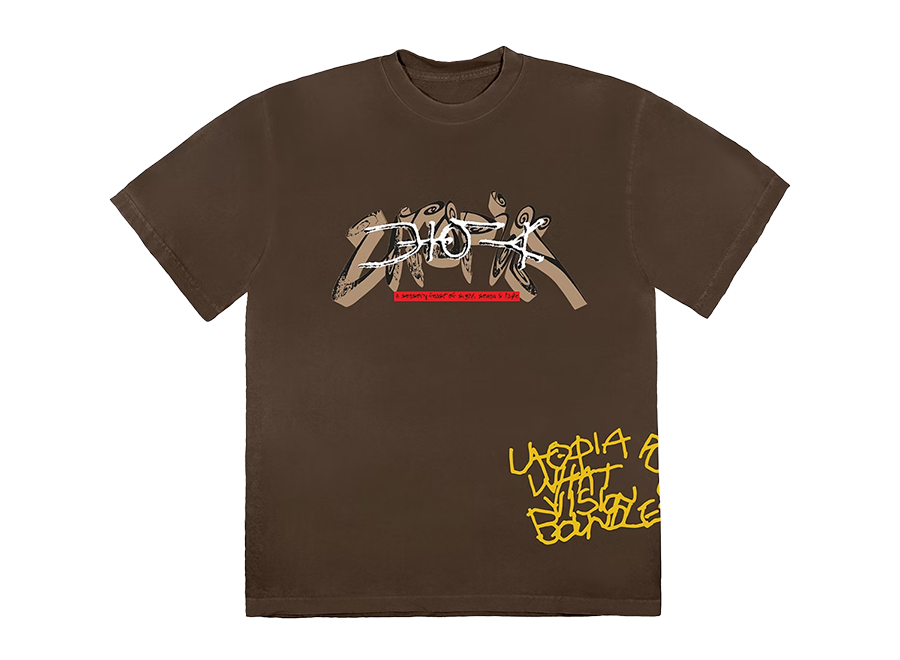 Travis Scott Utopia I Tee Brown