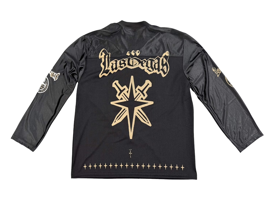 Travis Scott x NHL x Las Vegas Golden Knights Jersey Black