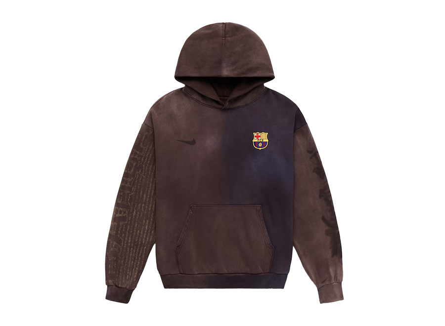 Travis Scott x Nike x FC Barcelona Split-Dye Crest Hoodie Multicolor