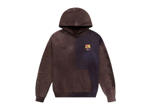 Travis Scott x Nike x FC Barcelona Split-Dye Crest Hoodie Multicolor